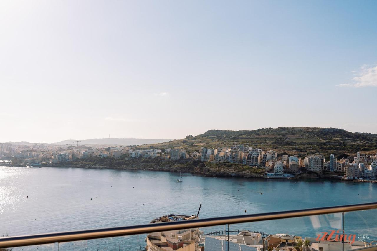 Insta Worthy Gorgeous Seaview Penthouse Appartement St. Paul's Bay Buitenkant foto