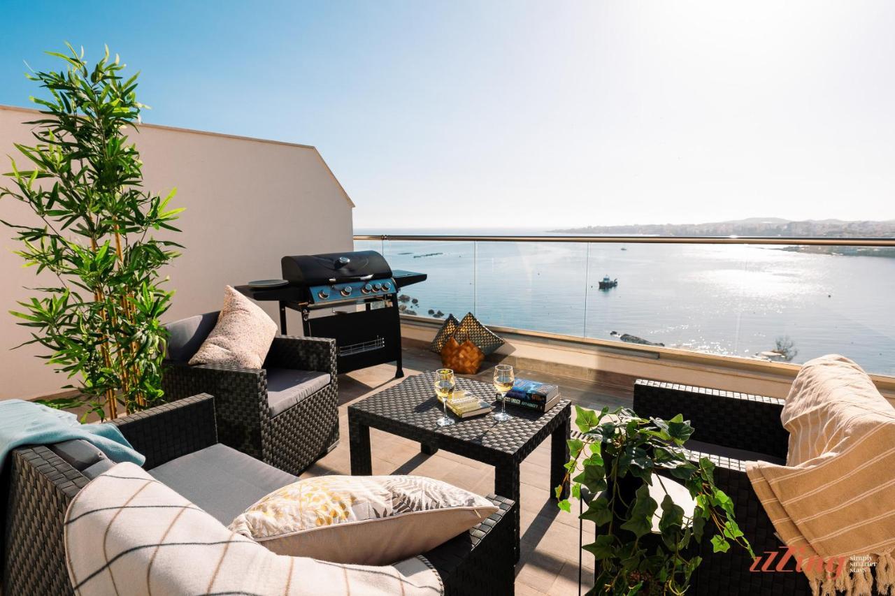 Insta Worthy Gorgeous Seaview Penthouse Appartement St. Paul's Bay Buitenkant foto